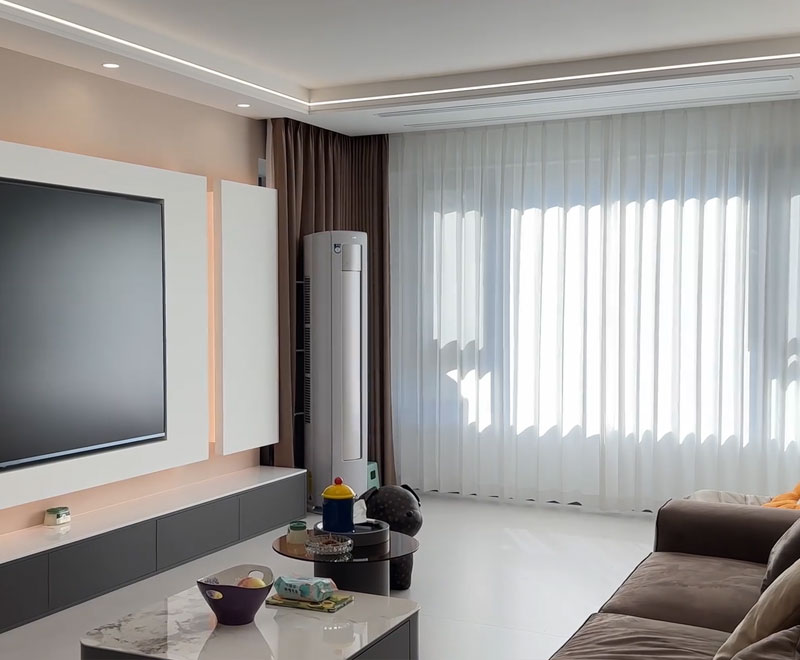 春风十里意式极简140平装修实景拍摄